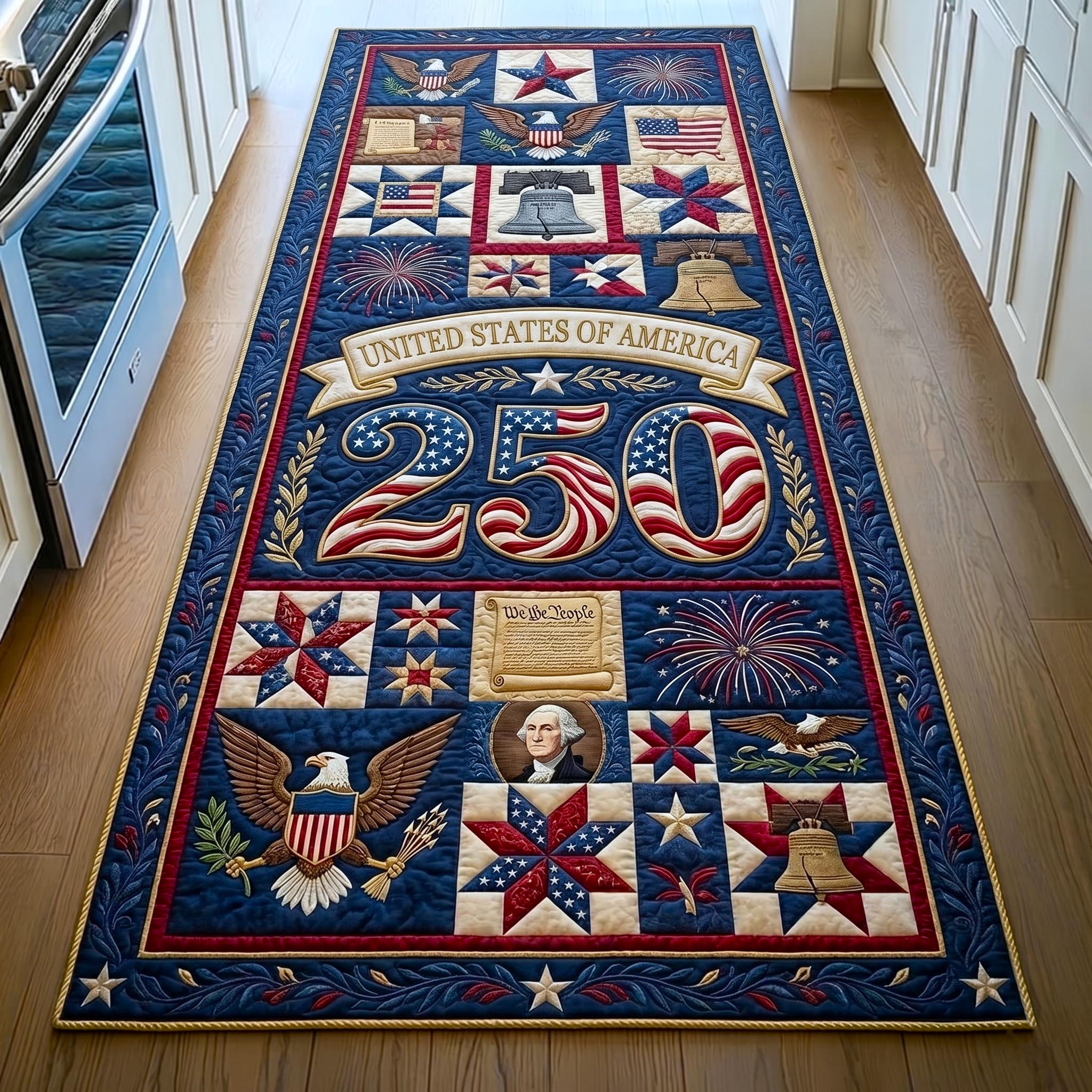 Heritage Patch Runner Rug GFTOMA10956 – Patchique Store