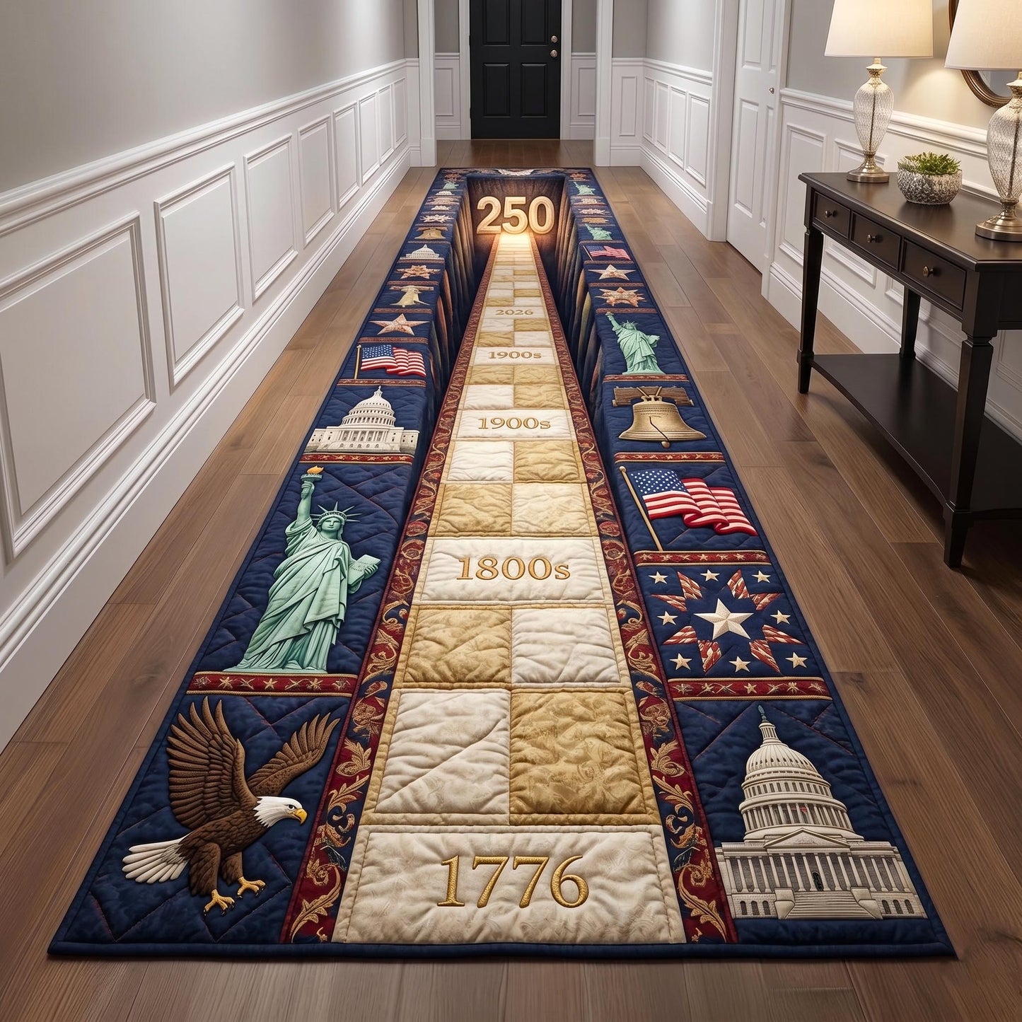 Heritage Patch Runner Rug GFTOMA10957