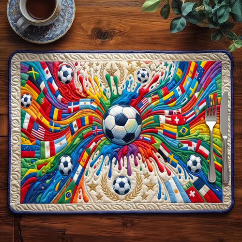 Match Day Quilted Placemat GFTOMA10974C1