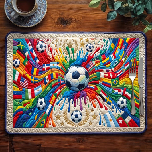 Match Day Quilted Placemat GFTOMA10974C1