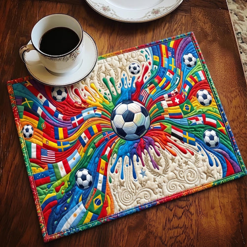 Match Day Quilted Placemat GFTOMA10975C2