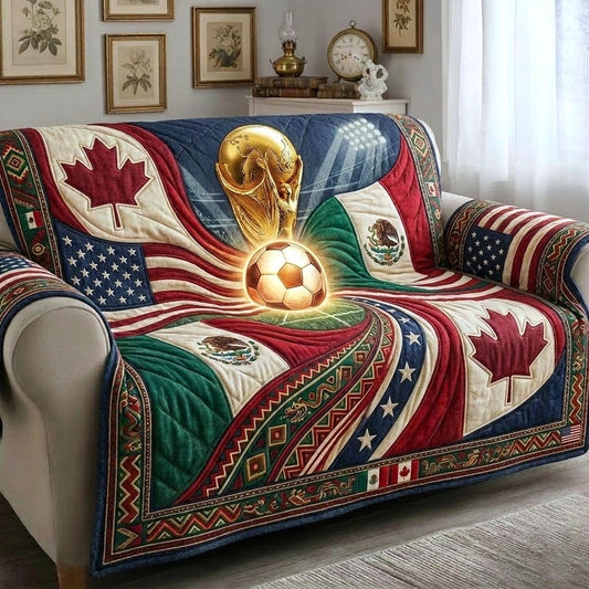 Global Match Quilted Sofa Cover GFTOMA10981