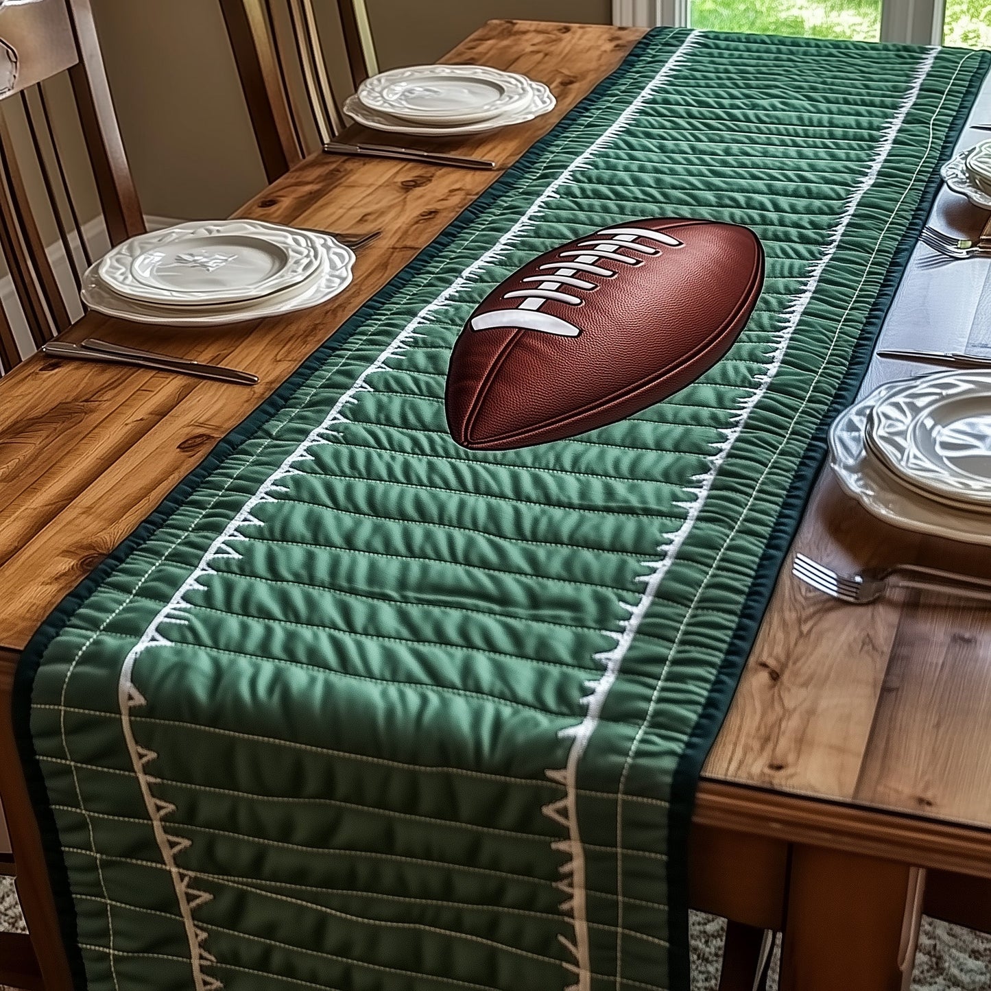 Touchdown Quilted Table Runner GFTOMA1101