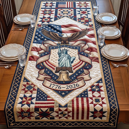 America 250th Anniversary Quilted Table Runner GFTOMA11040