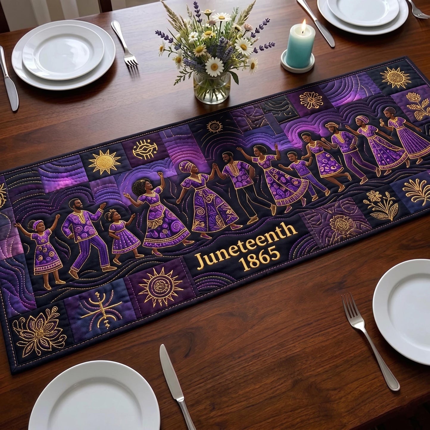 Soul of Freedom Quilted Table Runner GFTOMA11060
