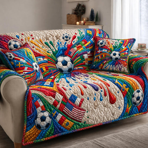 Match Day Quilted Sofa Cover GFTOMA11075C5