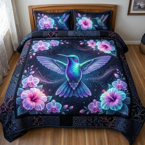 Whispering Wings 3-Piece Quilted Bedding Set GFTOMA11089