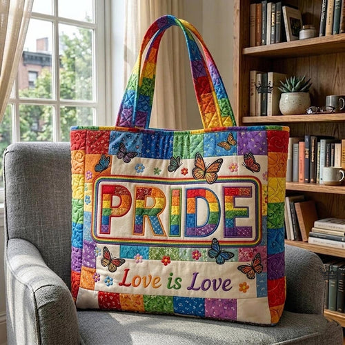 All Love Belongs Quilted Tote Bag GFTOMA11124