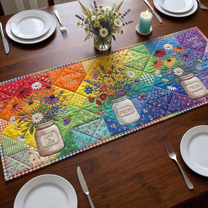 Pride Love Forever Quilted Table Runner GFTOMA11157
