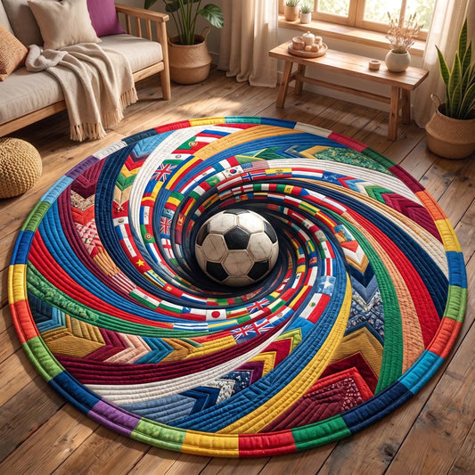Match Day Quilted Round Mat GFTOMA11185