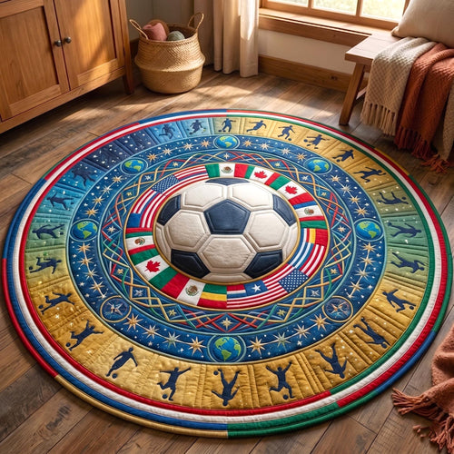 Match Day Quilted Round Mat GFTOMA11186