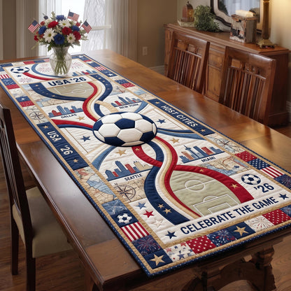 Match Day Quilted Table Runner GFTOMA11272
