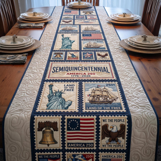 Heritage Patch Quilted Table Runner GFTOMA11292