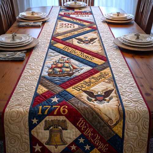 Heritage Patch Quilted Table Runner GFTOMA11293