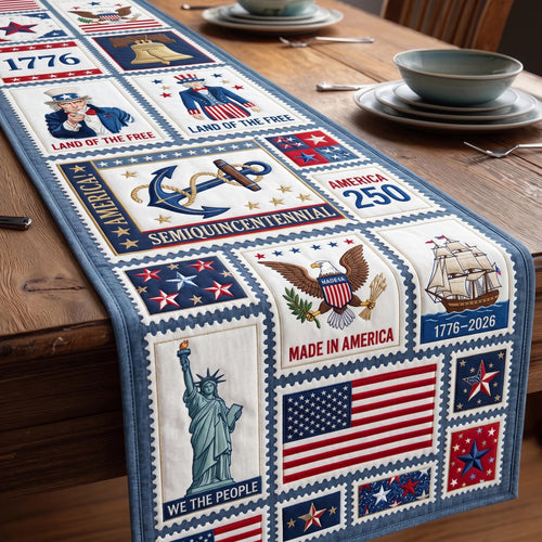 Heritage Patch Quilted Table Runner GFTOMA11295