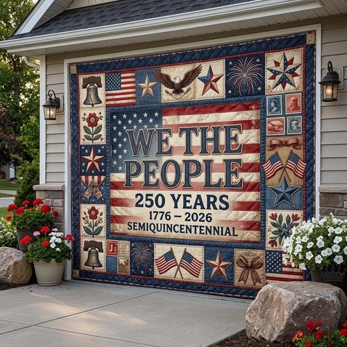 Heritage Patch Garage Door Banner GFTOMA11309