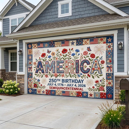 Heritage Patch Garage Door Banner GFTOMA11310