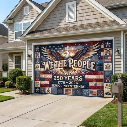 Heritage Patch Garage Door Banner GFTOMA11314