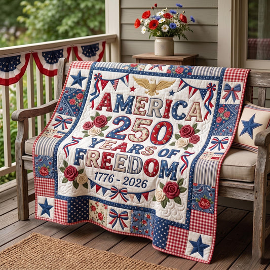 Heritage Patch Quilted Blanket GFTOMA11331