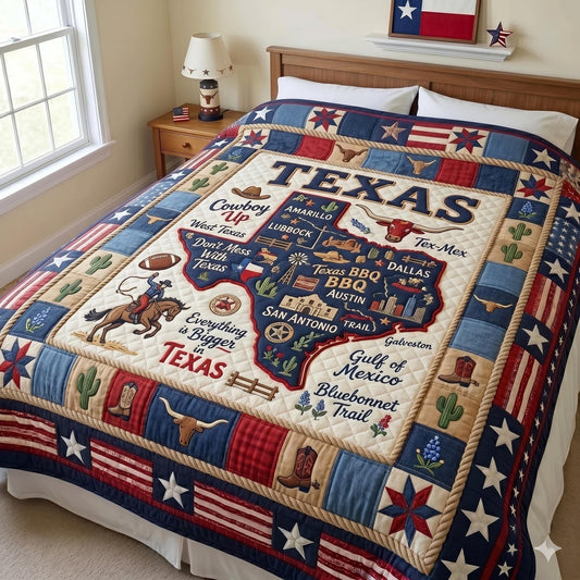 Cowboy Country Quilted Blanket GFTOMA11340
