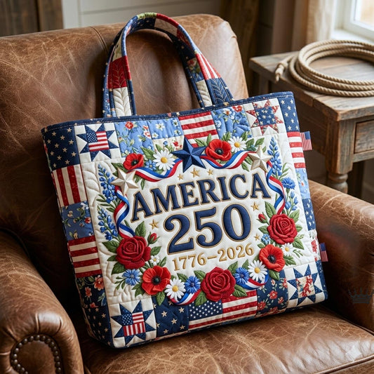 Heritage Patch Quilted Tote Bag GFTOMA11342
