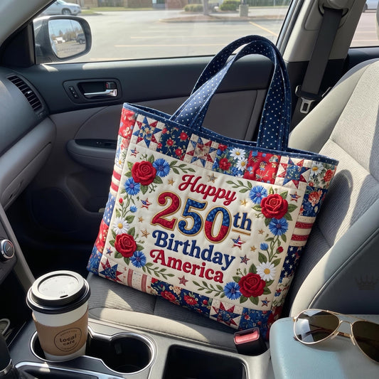 Heritage Patch Quilted Tote Bag GFTOMA11343