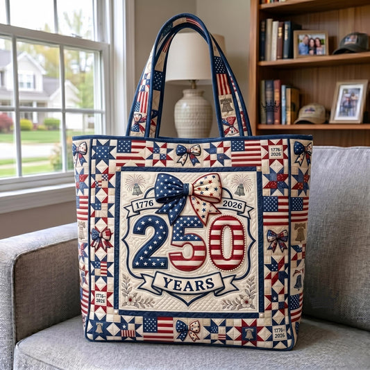 Heritage Patch Quilted Tote Bag GFTOMA11347