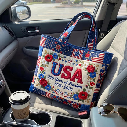 Heritage Patch Quilted Tote Bag GFTOMA11348