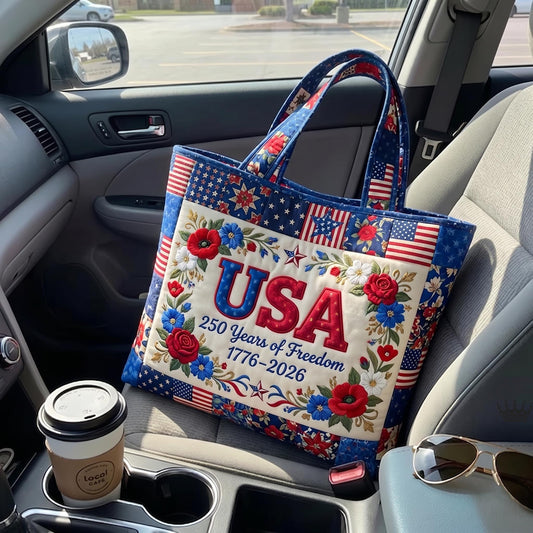 Heritage Patch Quilted Tote Bag GFTOMA11348