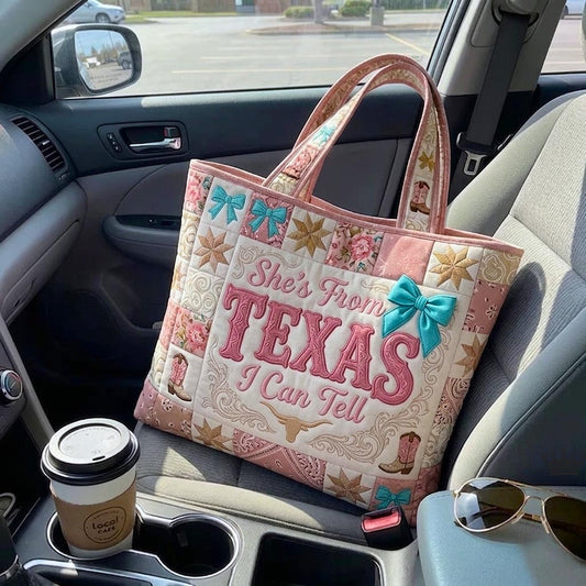 Texas Pride Quilted Tote Bag GFTOMA11349