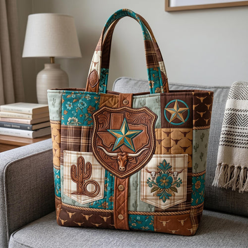 Texas Forever Quilted Tote Bag GFTOMA11352