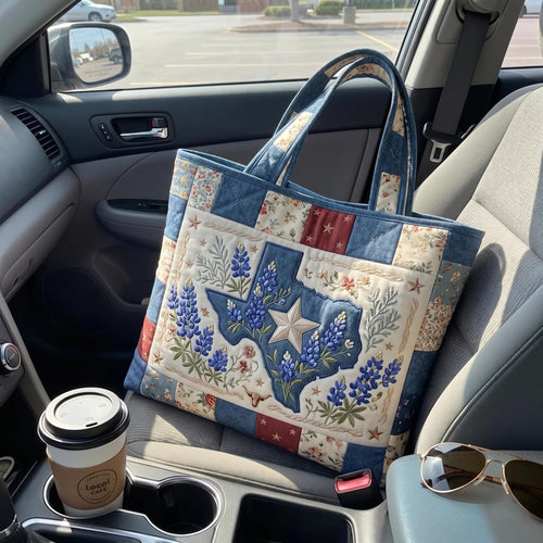 Western Texas Quilted Tote Bag GFTOMA11353