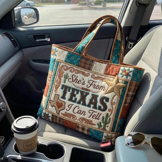 Cowboy Country Quilted Tote Bag GFTOMA11354