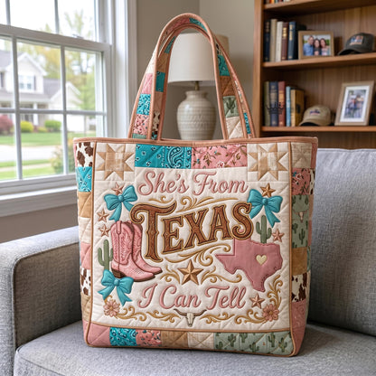 Texas Ranch Quilted Tote Bag GFTOMA11355
