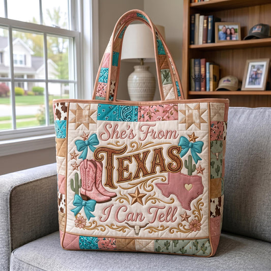 Texas Ranch Quilted Tote Bag GFTOMA11355