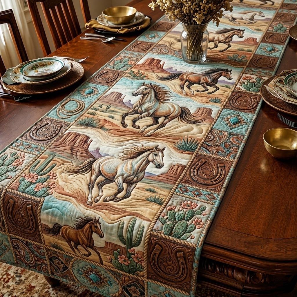 Prairie Wind Quilted Table Runner GFTOMA11425 – Patchique Store