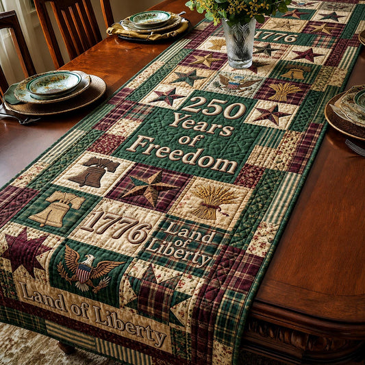 Heritage Patch Quilted Table Runner GFTOMA11433