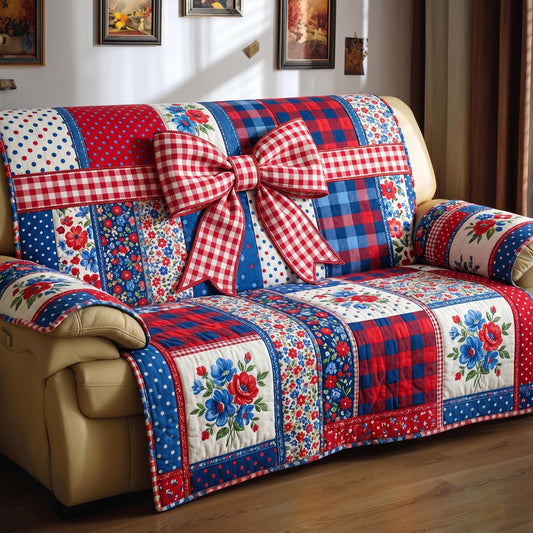 Liberty Threads Quilted Sofa Cover GFTOMA11485