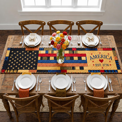Heritage Patch Quilted Table Runner GFTOMA11498