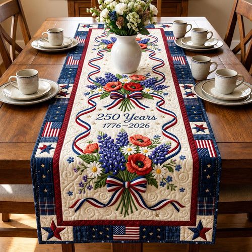 Heritage Patch Quilted Table Runner GFTOMA11499