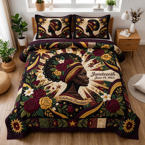 Heritage Soul 3-Piece Quilted Bedding Set GFTOMA11526