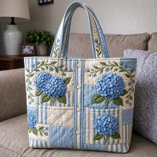 Flower Retreat Quilted Tote Bag GFTOMA11533