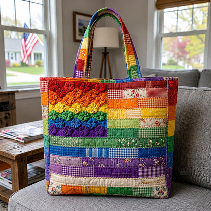 Liberty Patch Quilted Tote Bag GFTOMA11605