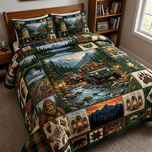 Mountain Roam 3-Piece Quilted Bedding Set GFTOMA11614