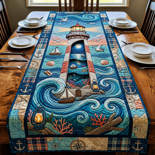 Sea Escape Quilted Table Runner GFTOMA11639