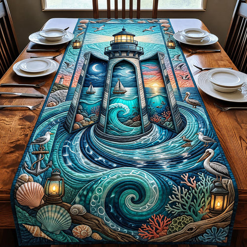 Sea Escape Quilted Table Runner GFTOMA11640