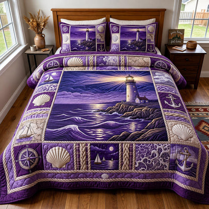 Sea Escape 3-Piece Quilted Bedding Set GFTOMA11647