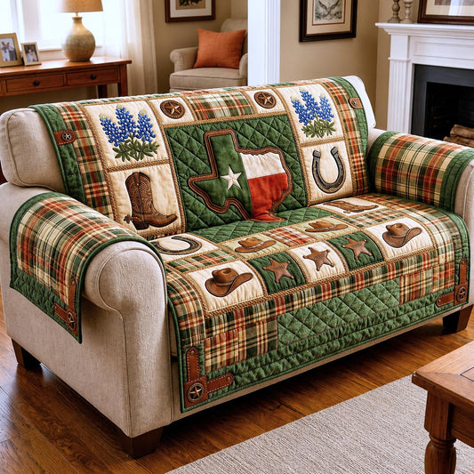 Cowboy Legacy Quilted Sofa Cover GFTOMA11715
