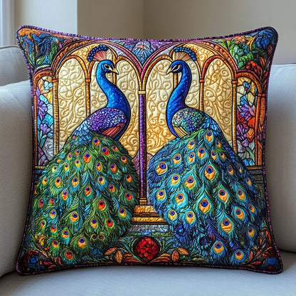 Peacock Quilted Pillow Case GFTOMA1172