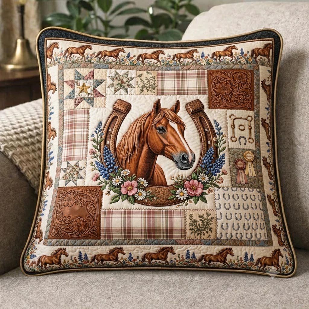 Western Soul Quilted Pillow Case GFTOMA11411 C3